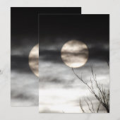 Invitation pleine lune (Devant / Derrière)
