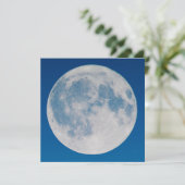 Invitation Pleine lune Blue Sky (Debout devant)