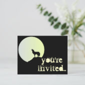 Invitation pleine lune de loup (Debout devant)