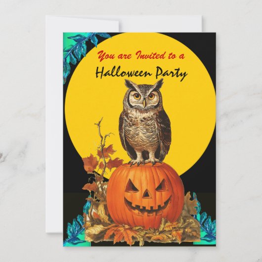 INVITATION PLEINE LUNE HALLOWEEN  (Devant)