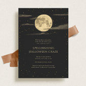 Invitation Pleine lune Halloween