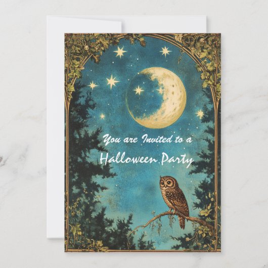 INVITATION PLEINE LUNE HALLOWEEN  (Devant)