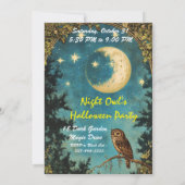 INVITATION PLEINE LUNE HALLOWEEN  (Dos)