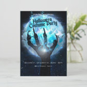 Invitation Pleine lune Transformation Parti Halloween (Debout devant)