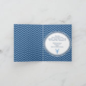 Invitation pliable pour Baby Shower sur le thème d (Intérieur)