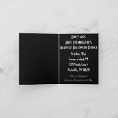 Invitation plié Hallow's Eve Special Halloween (Intérieur)