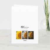 Invitation pliée (Dos)