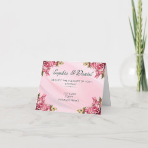 Invitation pliée