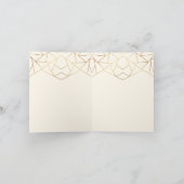 Invitation pliée (Intérieur)