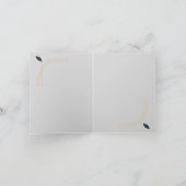 Invitation pliée (Intérieur)