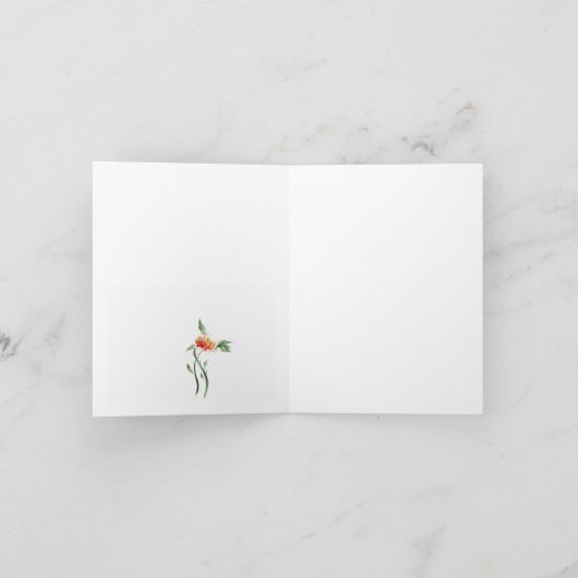 Invitation pliée  (Intérieur)