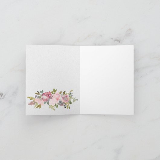 Invitation pliée (Intérieur)