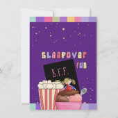 Invitation pliée à la fête d'anniversaire de Stwoo (Dos)