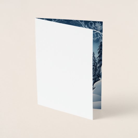 Invitation pliée de Noël 2023 décembre 25, (Devant)