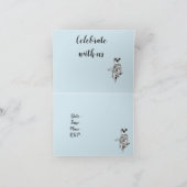 Invitation pliée : sculpture grecque antique (Intérieur)