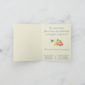 Invitation pliée Tea Party (Intérieur)