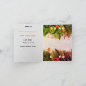 Invitation pliée téléchargeable Stockage de Noël (Intérieur)