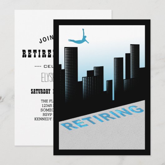 Invitation plongée à la retraite (Devant / Derrière)