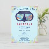 Invitation Plongée en scaphandre sous-marin Snorkeling La vie (Debout devant)