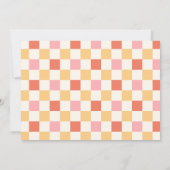 Invitation Plongez dans cinq Surfs photo 5e fête d'anniversai (Dos)