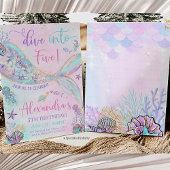 Invitation Plongez dans Five Anniversaire Sirène