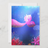 Invitation Plongez dans Five - Sirène (Dos)