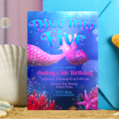 Invitation Plongez dans Five - Sirène