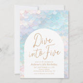 Invitation Plongez dans Five Sirène 5ème Anniversaire (Devant)
