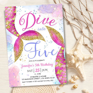 Invitation Plongez dans la fête d'anniversaire de 5 ans de Fi