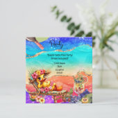 Invitation "Plongez dans le plaisir : Duck Pool Party avec de (Debout devant)