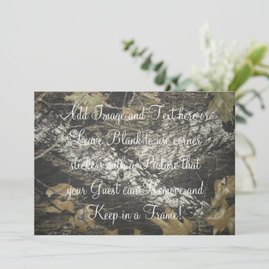 Invitation Ploucs Chic (Debout devant)