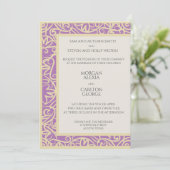 Invitation Plum pour toute occasion (Debout devant)