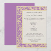 Invitation Plum pour toute occasion (Devant / Derrière)