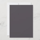 Invitation Plum Shadowy Bloom Wedding (Dos)