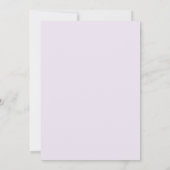 Invitation Plum Sublime Spring Wedding (Dos)