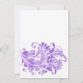 Invitation Plume bat mitzvah antique (Dos)