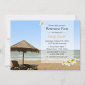 Invitation Plumeria Beach Vocation Retraite (Devant)