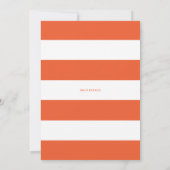 Invitation Plumeria et verdure Baby shower tropical (Dos)