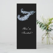 INVITATION PLUMES DE DIAMANT (Debout devant)