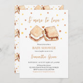 Invitation Plus à aimer le Baby shower (Devant / Derrière)