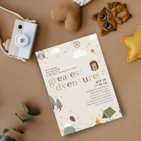 Plus grande aventure Baby shower neutre genre