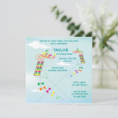 Invitation Plus haut - anniversaire invitations-3 de (Debout devant)