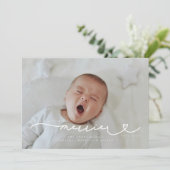 Invitation Plus l'annonce de la naissance de Noël de Merrier (Debout devant)