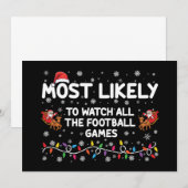 Invitation Plus susceptible de regarder tous les matchs de fo (Devant / Derrière)