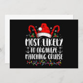 Invitation Plus susceptible d'organiser une croisière corresp (Devant / Derrière)