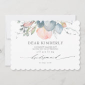 Invitation Poeach Blossoms Dusty Blue Ma Proposition De Femme (Devant)