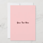 Invitation Poème Saint Valentin avec dentelle (Dos)