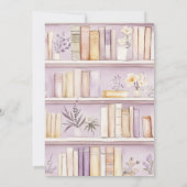 Invitation Poetcore New Chapter Pink Girl Book Baby Shower (Dos)