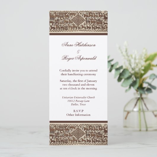 Invitation Poignée d'Asatru (Debout devant)