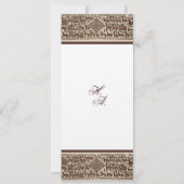 Invitation Poignée d'Asatru (Dos)